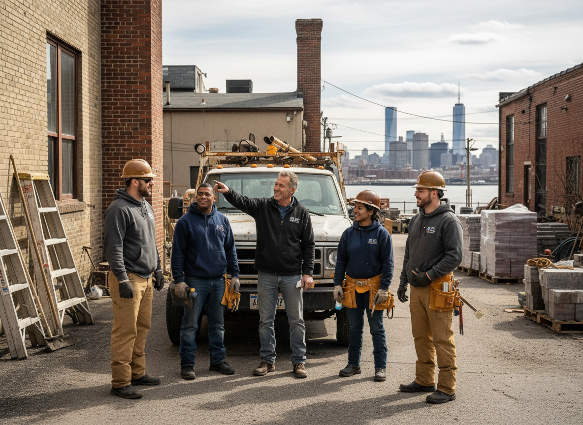 The Haven Restore team at work in West New York