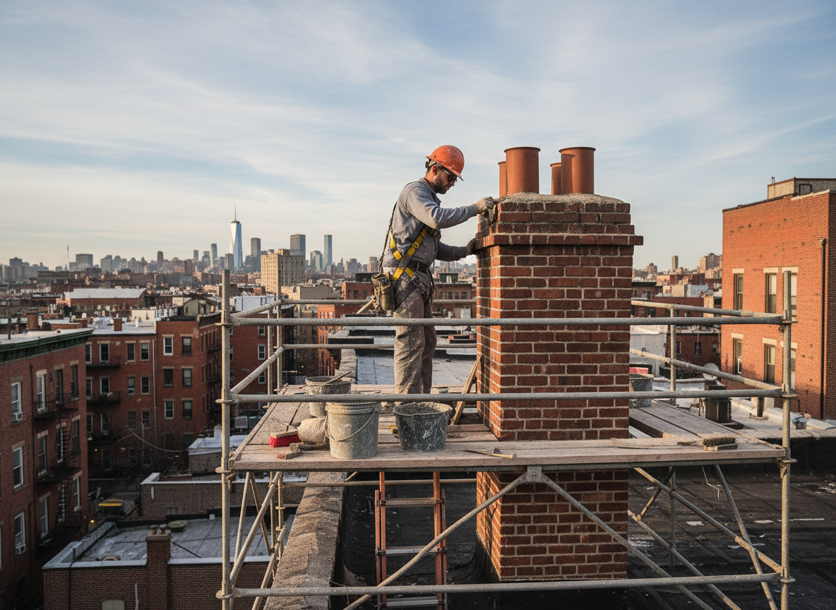 Chimney Repair in Weehawken, NJ 07086