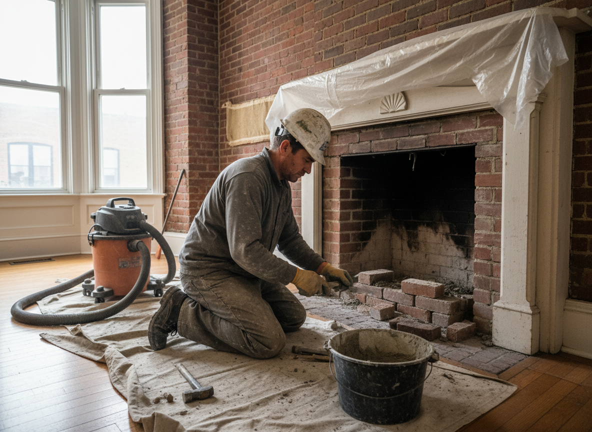 Chimney repair in Park Avenue